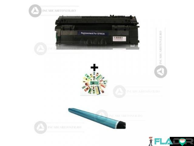 Incarcare cartuse de imprimanta laserjet pe loc deplasare la client - 1/1