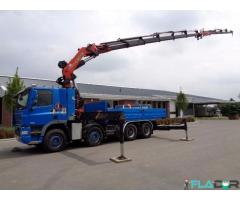 Inchiriez autocamion cu Macara PK 72000, brat 28 m, capacitate 22 tone. - Imagine 5/6
