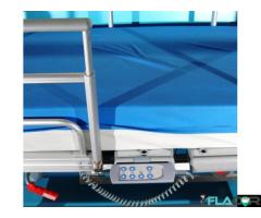 Pat electric spital pentru ingrijire pacienti cu patru sectiuni Volker - Imagine 5/6