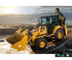 Inchiriez Buldoexcavator cu atasamente diverse
