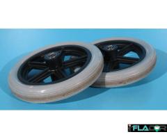 Roata cu cauciuc plin pentru scaun cu rotile Zoom - set - Imagine 4/4