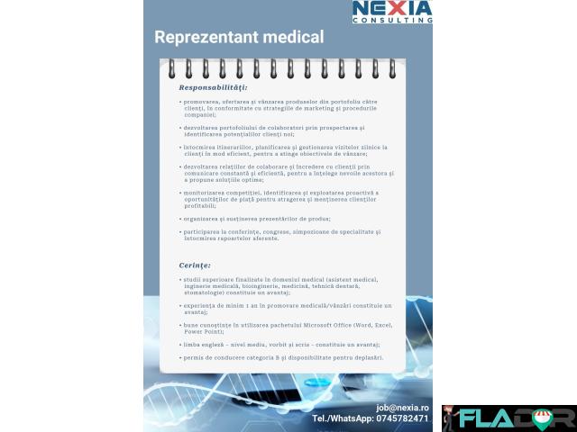 Angajam Reprezentant Medical - 1/1