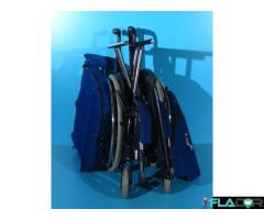 Scaun cu rotile din aluminiu  Otto Bock XXL2 - Imagine 6/6