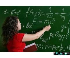 Teach math online by internet ( skype or Zoom) in American , British or French system