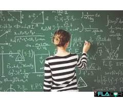 Teach math online by internet ( skype or Zoom) in American , British or French system