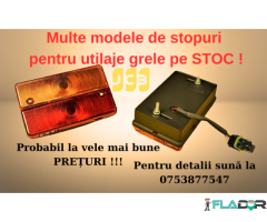 Stopuri și girofare pentru utilaje in STOC !!!
