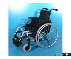 Scaun cu rotile din aluminiu  Breezy / latime sezut 43 cm