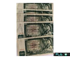 Bancnote Cehoslovacia