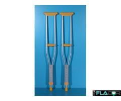 Carje cu sprijin subaxilar aluminiu NEFOLOSITE   set 2 buc