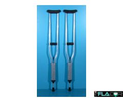 Carje cu sprijin subaxilar L aluminiu