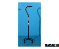 Baston din aluminiu cu 4 picioare