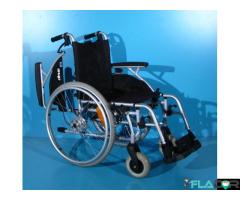 Scaun cu rotile din aluminiu - Drive - Imagine 3/6