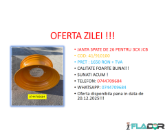 Janta de 26 pentru 3cx jcb oferta cod 41/910100