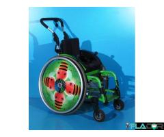 Scaun cu rotile activ din aluminiu Sorg - Imagine 3/6