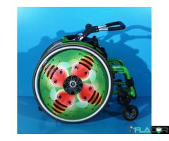Scaun cu rotile activ din aluminiu Sorg - Imagine 6/6