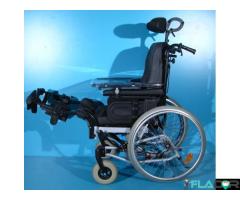 Scaun cu rotile nepliabil pentru adulti - Imagine 4/6