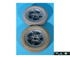 Roata originala cu cauciuc si camera pentru carucior electric 3.00-8 - set