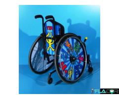 Scaun cu rotile activ din aluminiu - Imagine 5/6