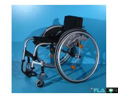 Scaun cu rotile din aluminiu activ  Sopur