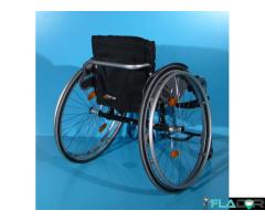 Scaun cu rotile din aluminiu activ  Sopur - Imagine 5/6