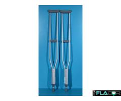Carje cu sprijin subaxilar aluminiu