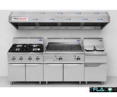 Utilare completă cu echipamente profesionale pentru: Restaurante • Autoserviri • Catering • Fast Foo