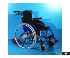 Scaun cu rotile semiactiv din aluminiu Sopur