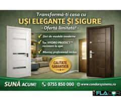 Solutii complete de usi  -  condorsystems.ro