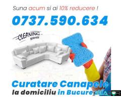 Curatare canapele la domiciliu