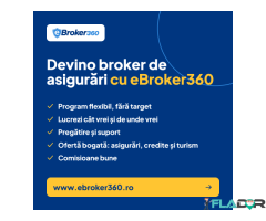 Broker de asigurări – colaborare cu eBroker360