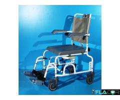 Scaun pentru WC si baie din aluminiu Drive - latime sezut 43 cm