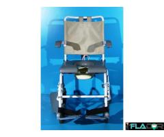 Scaun pentru WC si baie din aluminiu Drive - latime sezut 43 cm