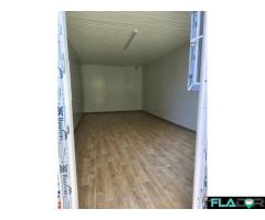 Vand container modular NOU, 18 mp, cu aer conditionat